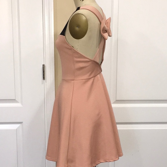 Adorable Sweetheart Neckline Pink Dress - Picture 2 of 5